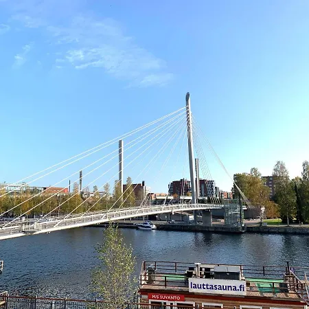 City Home Finland Laukontori - Lake And City View, Own Sauna, One Bedroom, Furnished Balcony And Great Location Tammerfors