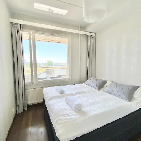 Apartment City Home Finland Laukontori - Lake And City View, Own Sauna, One Bedroom, Furnished Balcony And Great Location Tampere