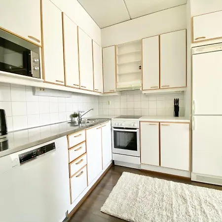 City Home Finland Laukontori - Lake And City View, Own Sauna, One Bedroom, Furnished Balcony And Great Location *
