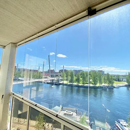 Apartment City Home Finland Laukontori - Lake And City View, Own Sauna, One Bedroom, Furnished Balcony And Great Location Tampere