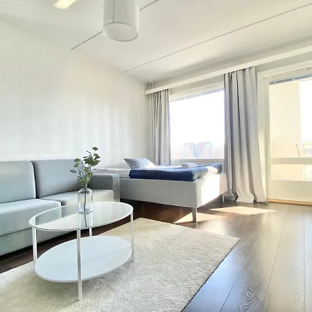 City Home Finland Laukontori - Lake And City View, Own Sauna, One Bedroom, Furnished Balcony And Great Location Apartment