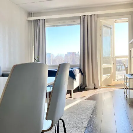 City Home Finland Laukontori - Lake And City View, Own Sauna, One Bedroom, Furnished Balcony And Great Location